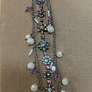 Sorrelli Multi-Color Floral Bracelet